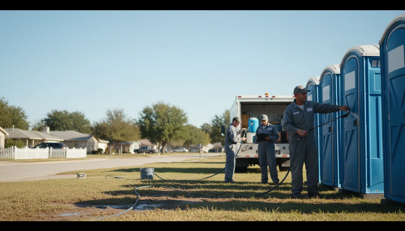 Long-Term Portable Toilet Rental in Port Richey, FL near me